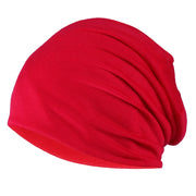 Stacked Hat Candy Color Men Caps Thin Pullover Breathable Beanies Hats