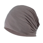 Stacked Hat Candy Color Men Caps Thin Pullover Breathable Beanies Hats