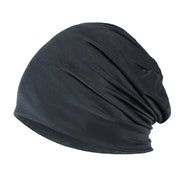 Stacked Hat Candy Color Men Caps Thin Pullover Breathable Beanies Hats