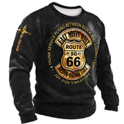 Men's T-shirts Long Sleeve 3d Print Top Casual Vintage T Shirt Loose Sports Clothing