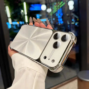 Luxury Plating Case For iPhone 17 Air 16 15 14 Pro Max Plus Shockproof Cover