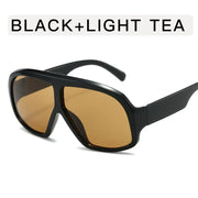 Oversized Gradient Sunglasses Elegant Trendy Eye Shades