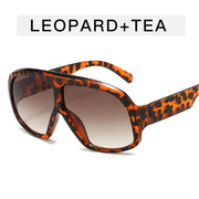 Oversized Gradient Sunglasses Elegant Trendy Eye Shades
