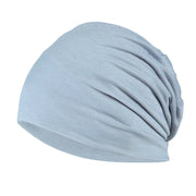 Stacked Hat Candy Color Men Caps Thin Pullover Breathable Beanies Hats