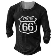 Men's T-shirts Long Sleeve 3d Print Top Casual Vintage T Shirt Loose Sports Clothing