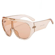 Oversized Luxury Sunglasses for Men and Women Big Goggles Sunglasses UV400 Eyewear
