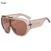 Oversized Luxury Sunglasses for Men and Women Big Goggles Sunglasses UV400 Eyewear