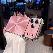 Luxury Plating Case For iPhone 17 Air 16 15 14 Pro Max Plus Shockproof Cover