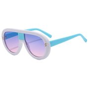 Luxury Brand Oversized Designer Big Frame Men Women Eyewear