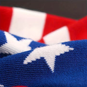 3 Pairs of Four Season Fashionable American Flag/ Stars/ Striped Long Tube Sports Socks